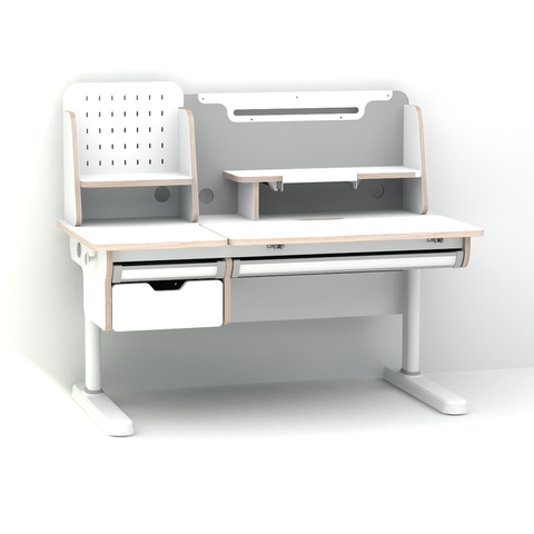Дитяча парта Cubby Ammi Grey, регульована за висотою