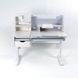 Дитяча парта Cubby Ammi Grey, регульована за висотою